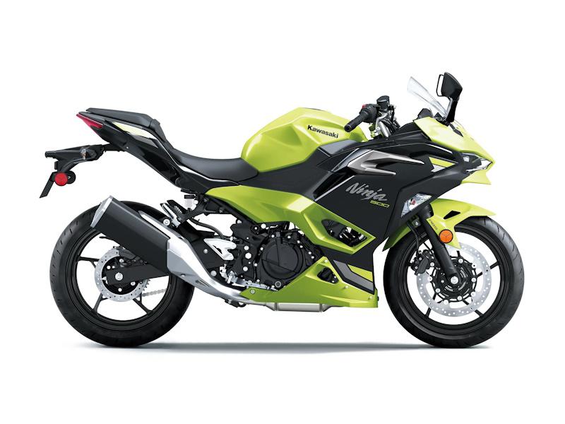 2026 Kawasaki Ninja 500 ABS Metallic Yellowish Green/Ebony