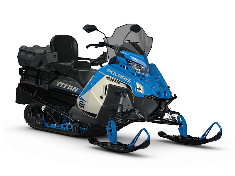 2027 Polaris ProStar S4 Titan Adventure Ultimate 1.5 Matte Silver Quartz