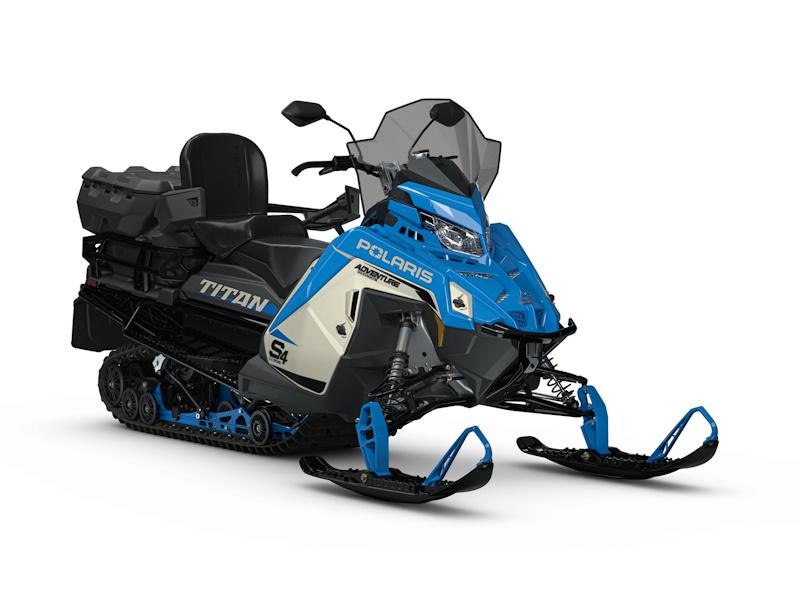 2027 Polaris ProStar S4 Titan Adventure Ultimate 1.8 Matte Silver Quartz