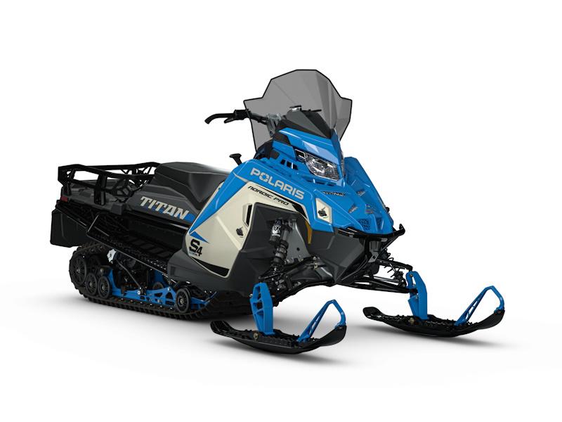 2027 Polaris ProStar S4 Titan Nordic Pro Matte Silver Quartz